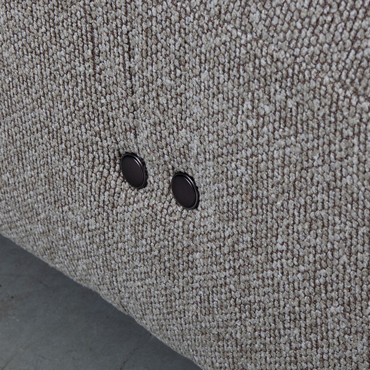 Fauteuil Relax & Recharge | Mushroom Bouclé