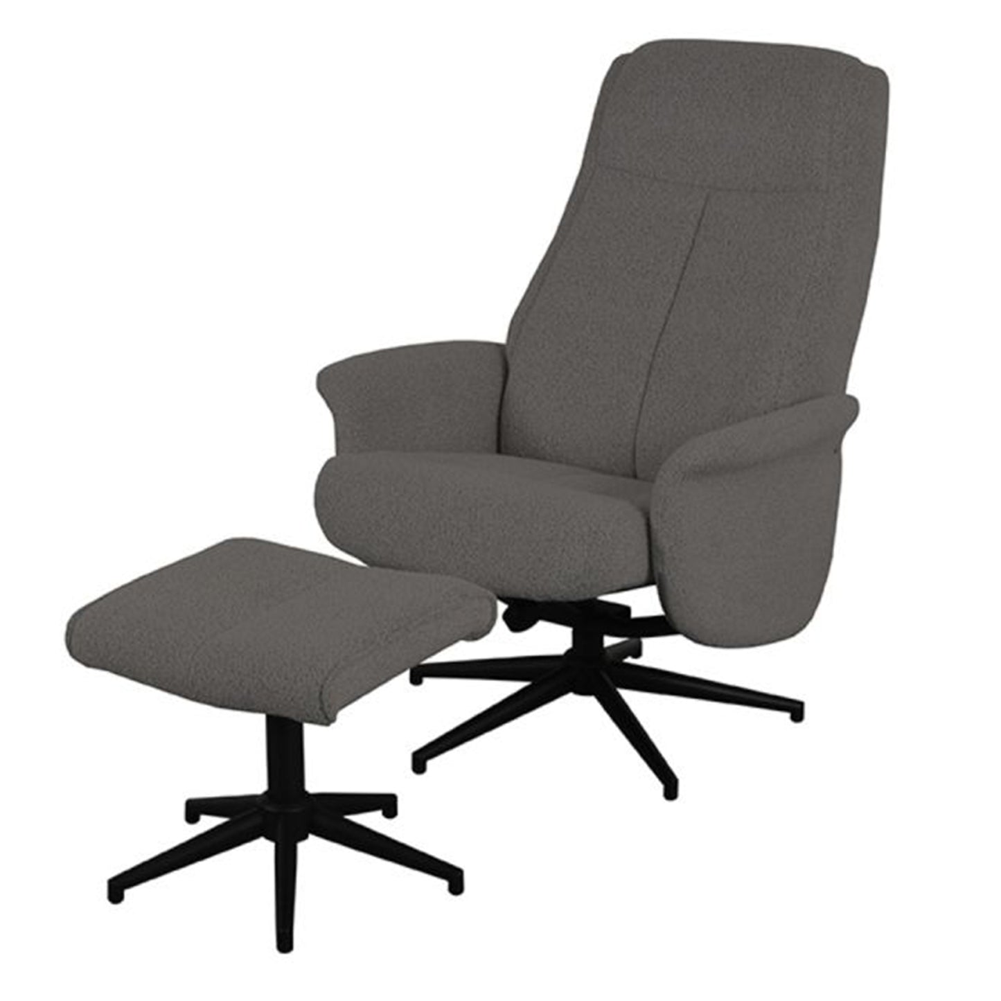 Relaxfauteuil Bergen | Antraciet Cosmo