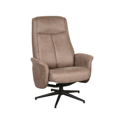 Relaxfauteuil Bergen | Taupe Micro Suede