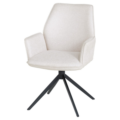 Eetkamerstoel Revi | Naturel Stof