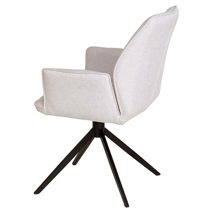 Eetkamerstoel Revi | Naturel Stof