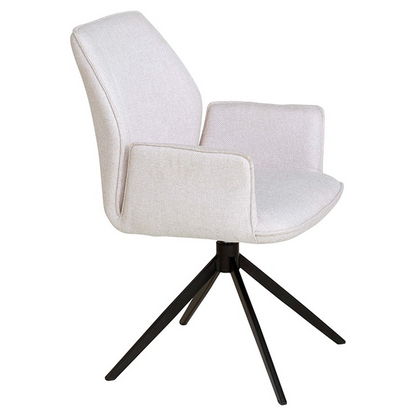 Eetkamerstoel Revi | Naturel Stof