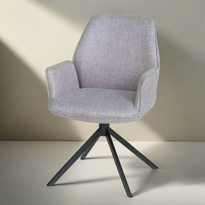 Eetkamerstoel Revi | Grijs Stof