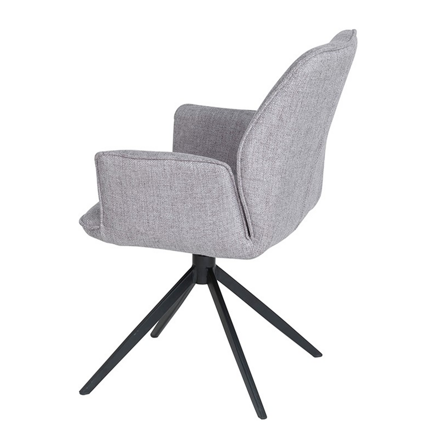 Eetkamerstoel Revi | Grijs Stof