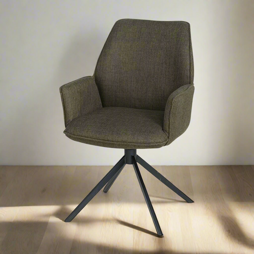 Eetkamerstoel Revi | Groen Stof