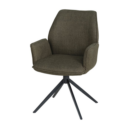 Eetkamerstoel Revi | Groen Stof