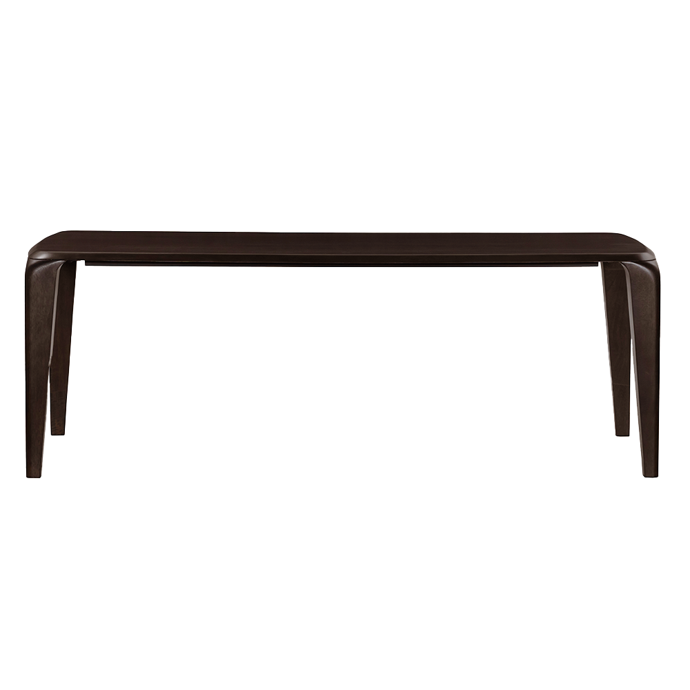 Eettafel Ronta | Bruin — Vooraanzicht - witfoto