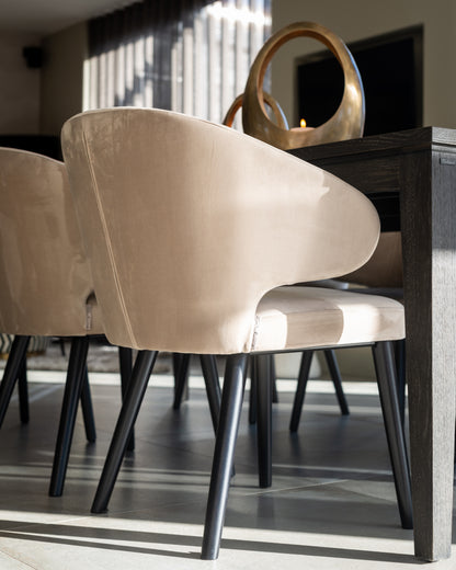 Barstoel Indigo | Kookeiland of Bartafel | Khaki Velvet