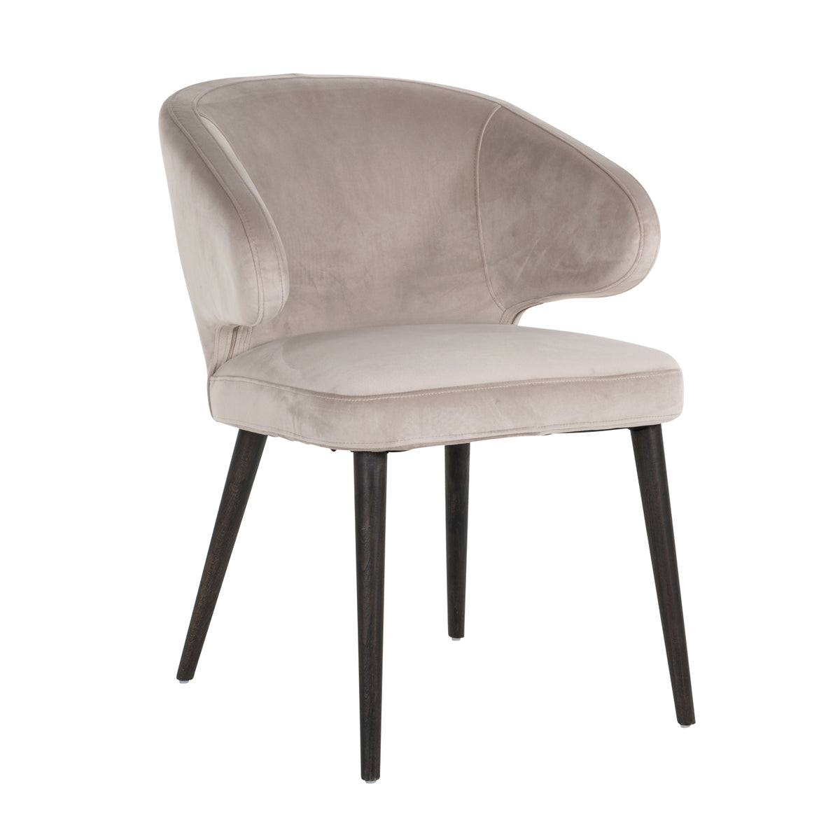 Eetkamerstoel Indigo | Khaki Velvet
