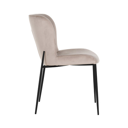 Eetkamerstoel Darby | Khaki Velvet