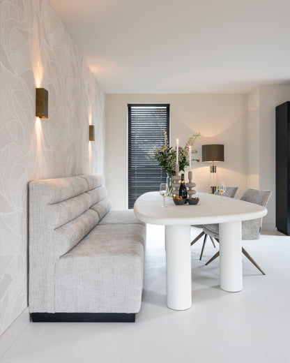 Bijzettafel Bloomstone wit in een interieur