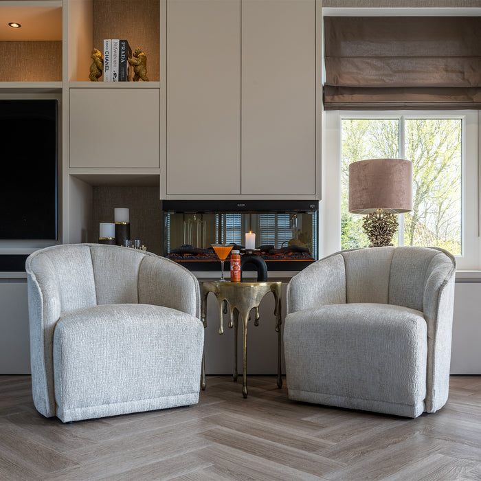 Fauteuil Maryse | Witte Stof