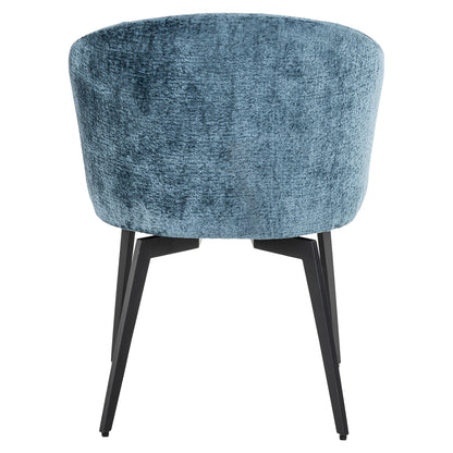 Eetkamerstoel Amphara | Blue Chenille
