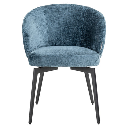 Eetkamerstoel Amphara | Blue Chenille