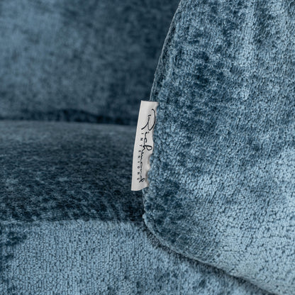 Eetkamerstoel Amphara | Blue Chenille