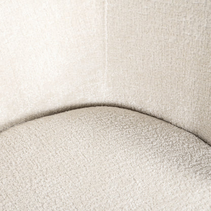 Eetkamerstoel Amphara | White Chenille