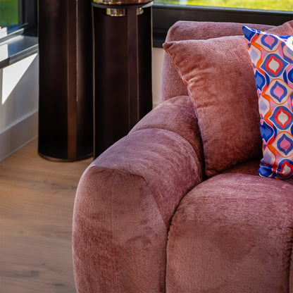 Bank Charelle | Roze Stof