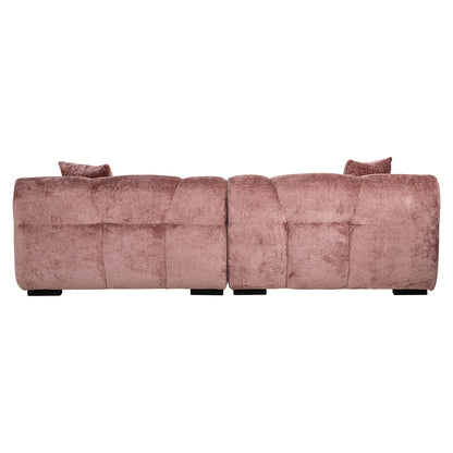 Bank Charelle | Roze Stof