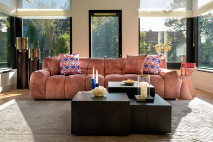 Bank Charelle | Roze Stof