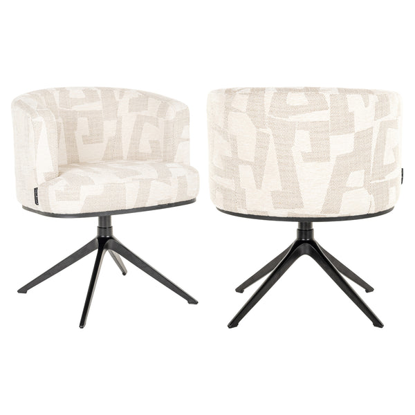 Eetkamerstoel Cheyenne | Beige Stof