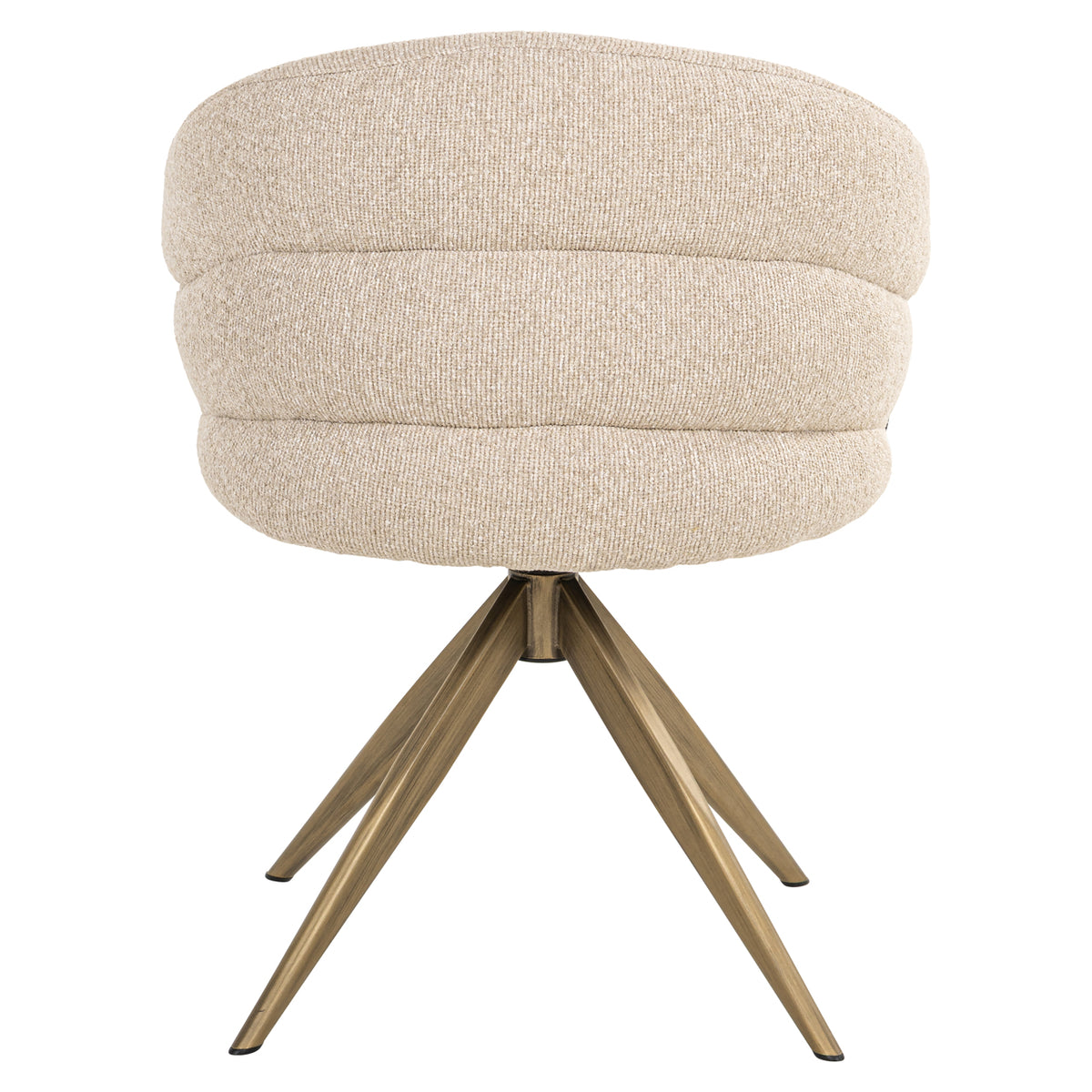 Eetkamerstoel Zendaya | Beige Stof