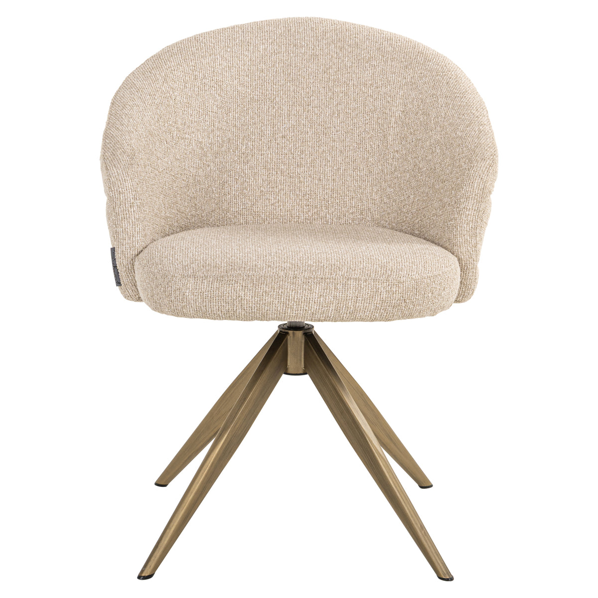 Eetkamerstoel Zendaya | Beige Stof