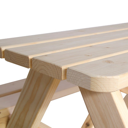 Kinderpicknicktafel Jimmy | Naturel Dennenhout