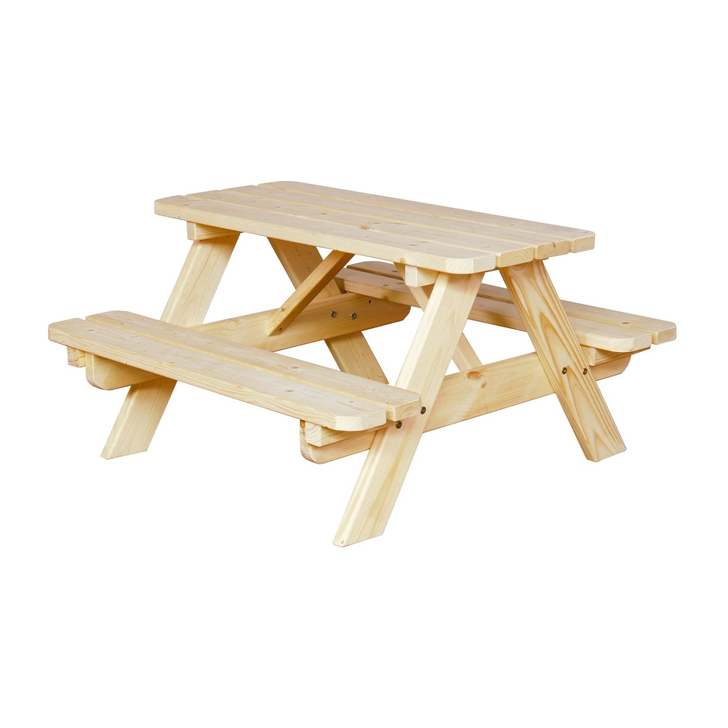 Kinderpicknicktafel Jimmy | Naturel Dennenhout