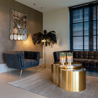 Fauteuil Huxley | Grijs Velvet