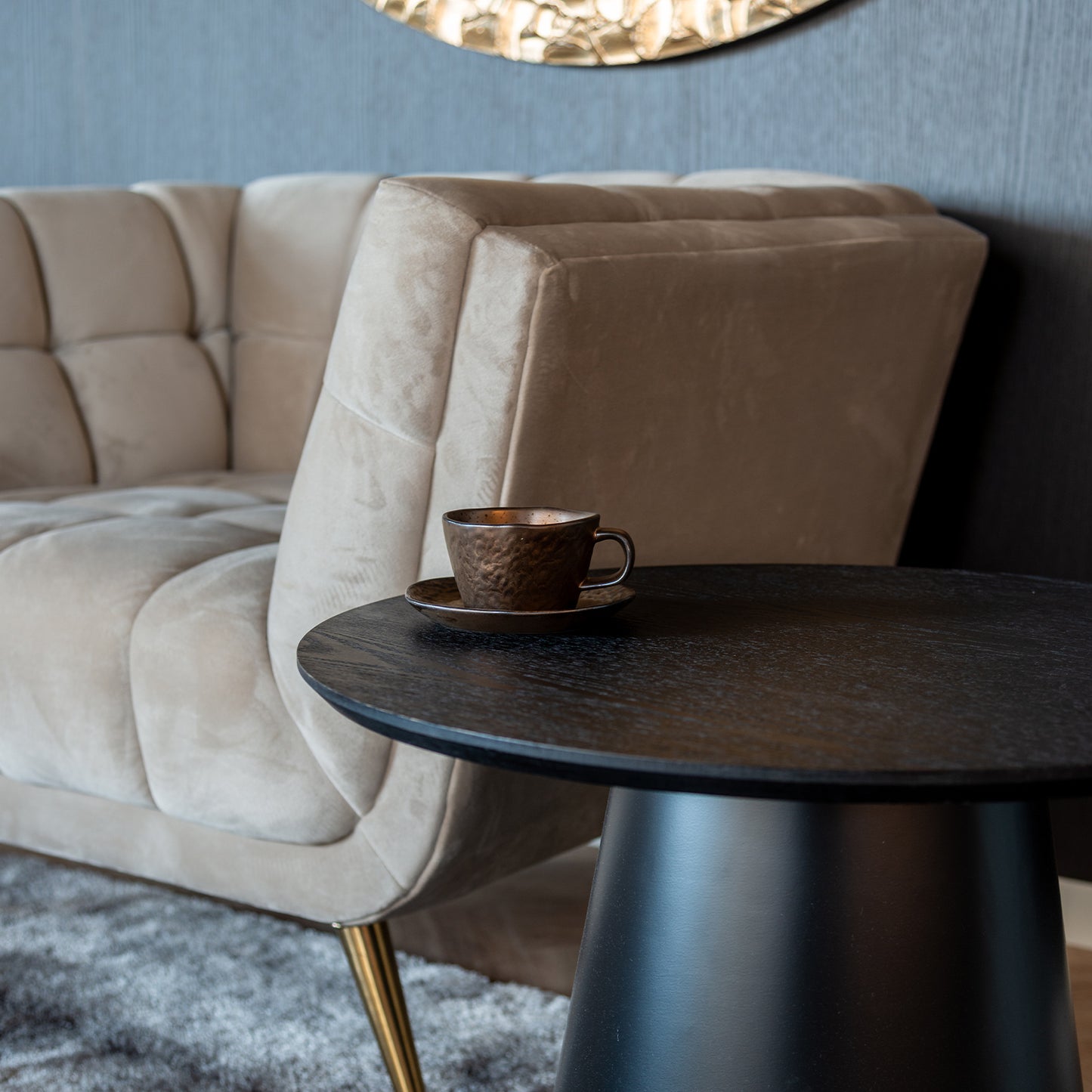 Fauteuil Huxley | Beige Velvet