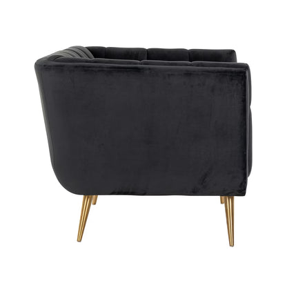 Fauteuil Huxley | Grijs Velvet