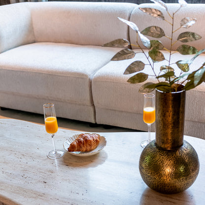 Bank Davina | Wit Stof