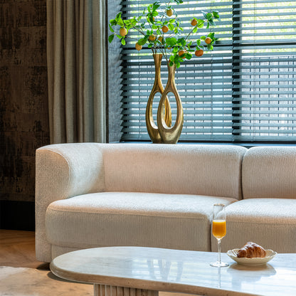 Bank Davina | Wit Stof