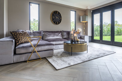 Salontafel Ironville | Rond | Zwart/Goud  Marmer