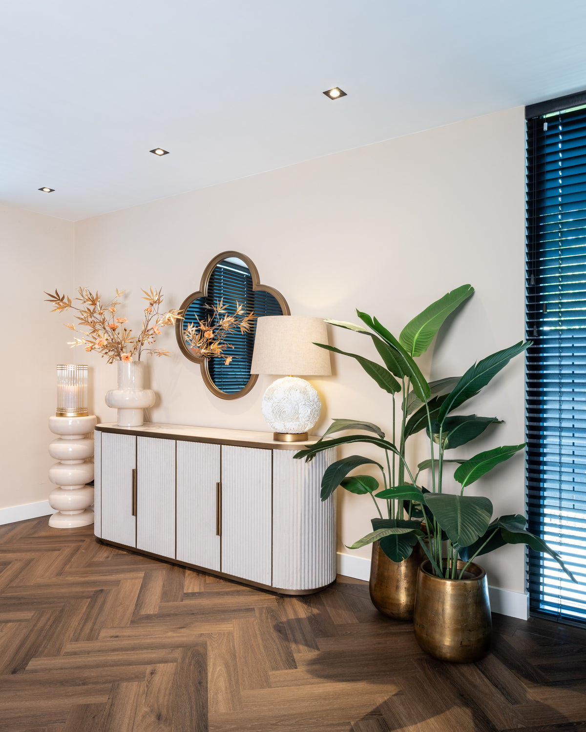 Dressoir Tivoli wit eiken fineer