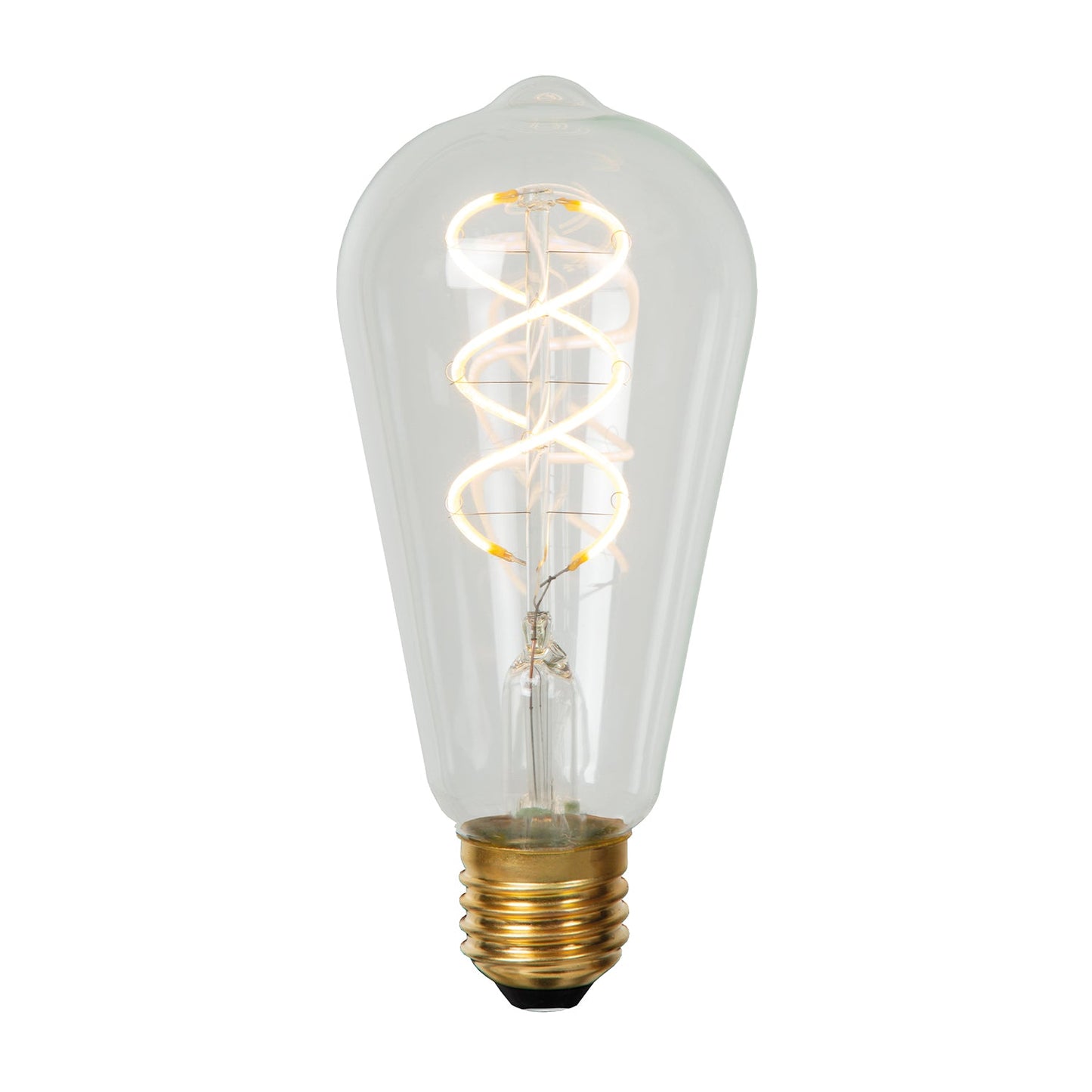 Lichtbron ST64 | LED Dimbaar | Filament Bol Ø6,4 | Glas