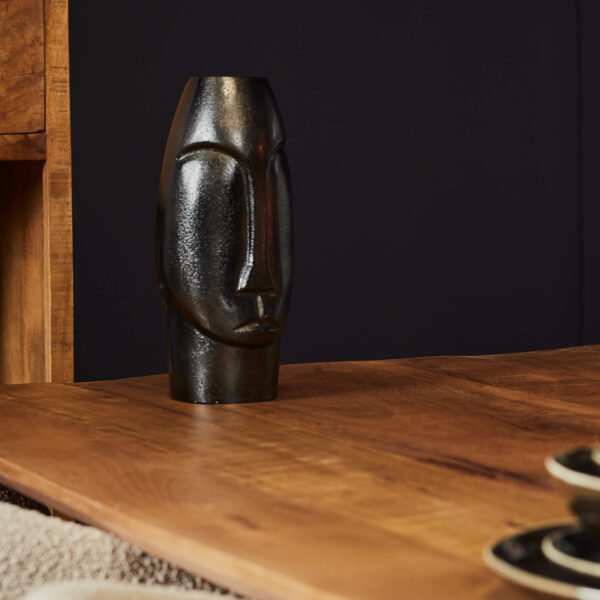 Vaas Lyra | Zwart Aluminium