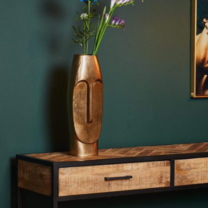 Vaas Liv | Goud Aluminium