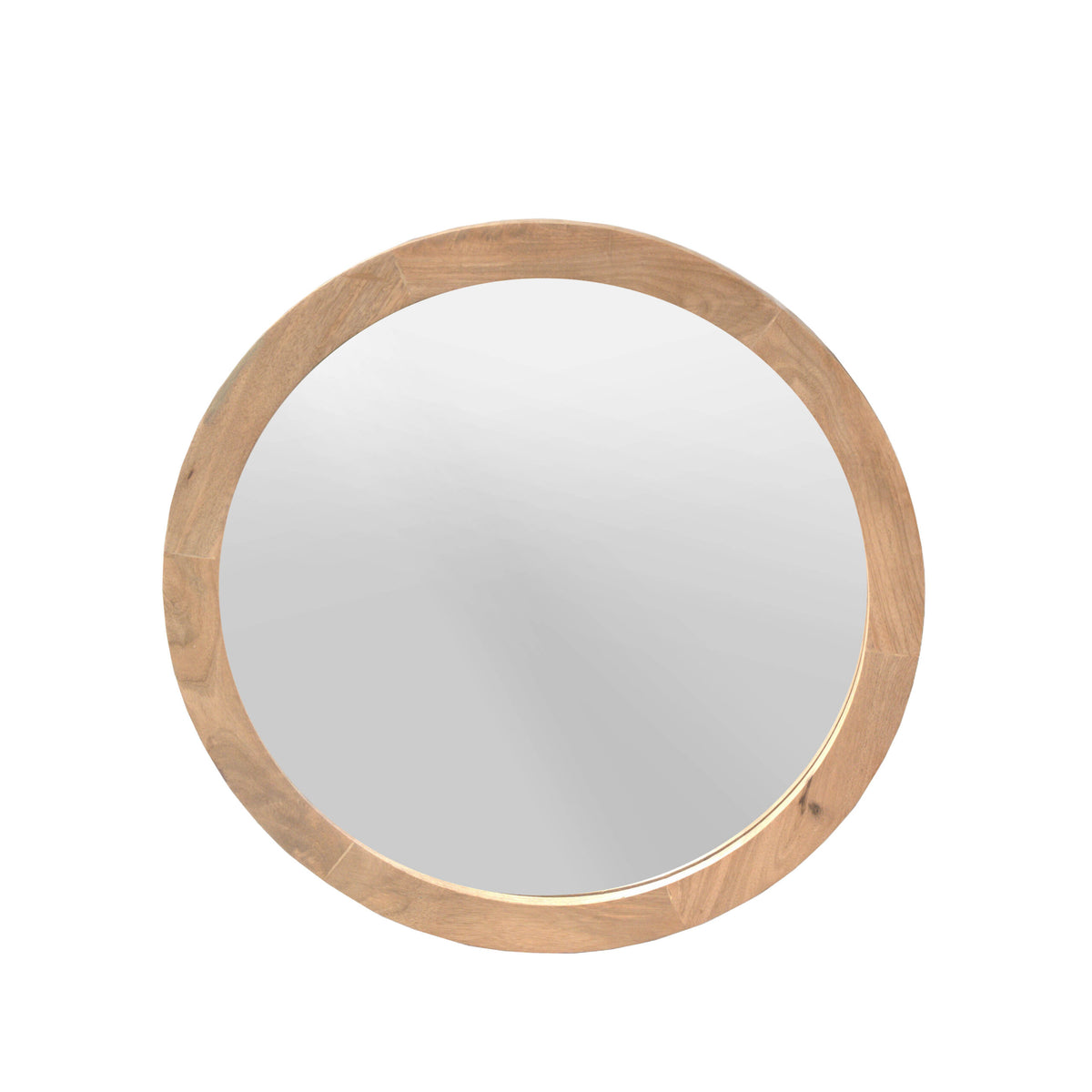 Spiegel Dide naturel glas 60 cm, vooraanzicht op witte achtergrond
