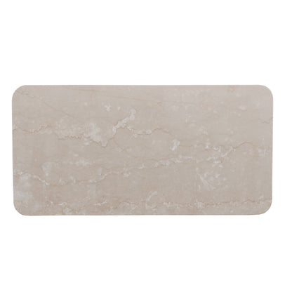 Bovenblad Vakkenkast XL Dallas Beige  Marmer