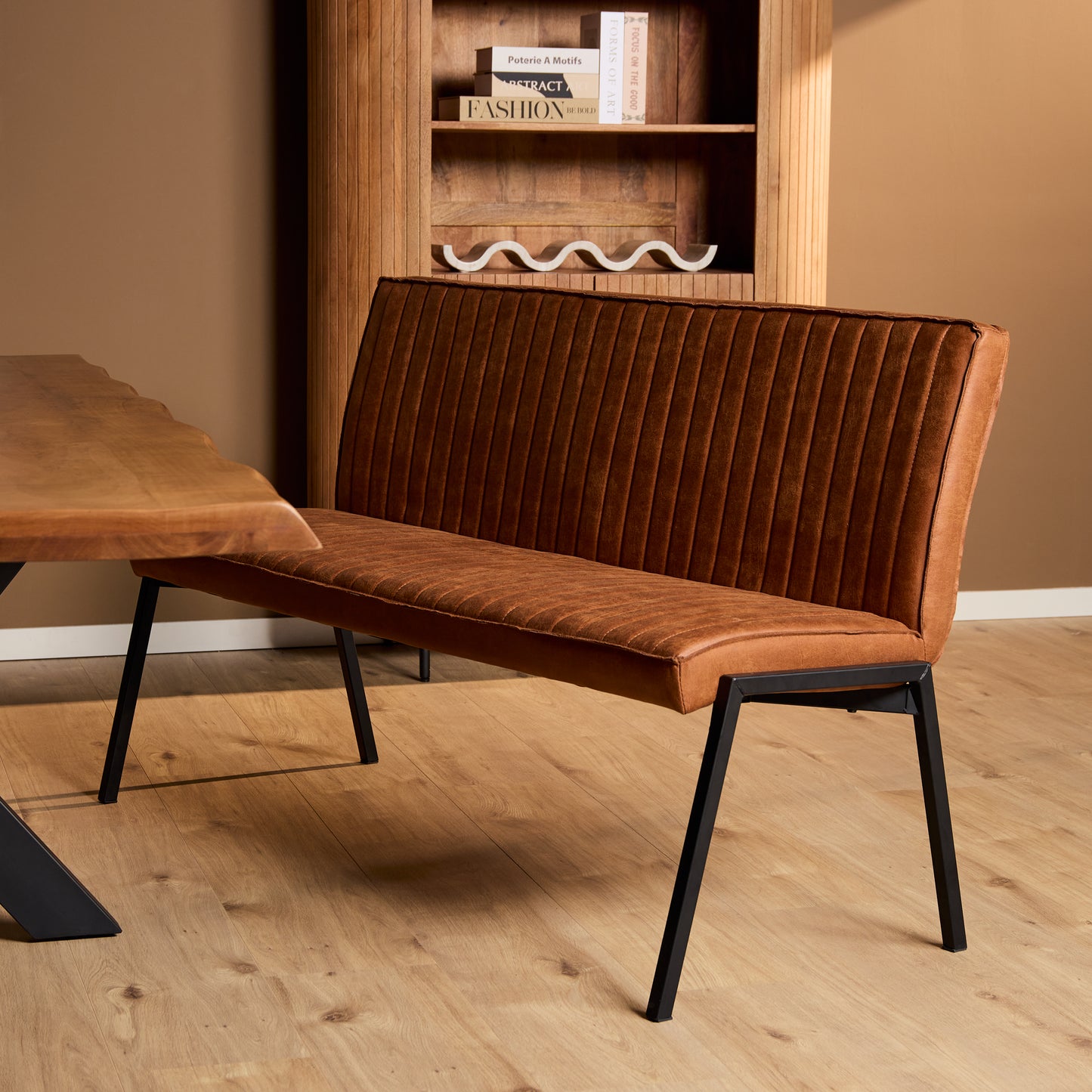 Eetkamerbank Tivoli | Bull Cognac