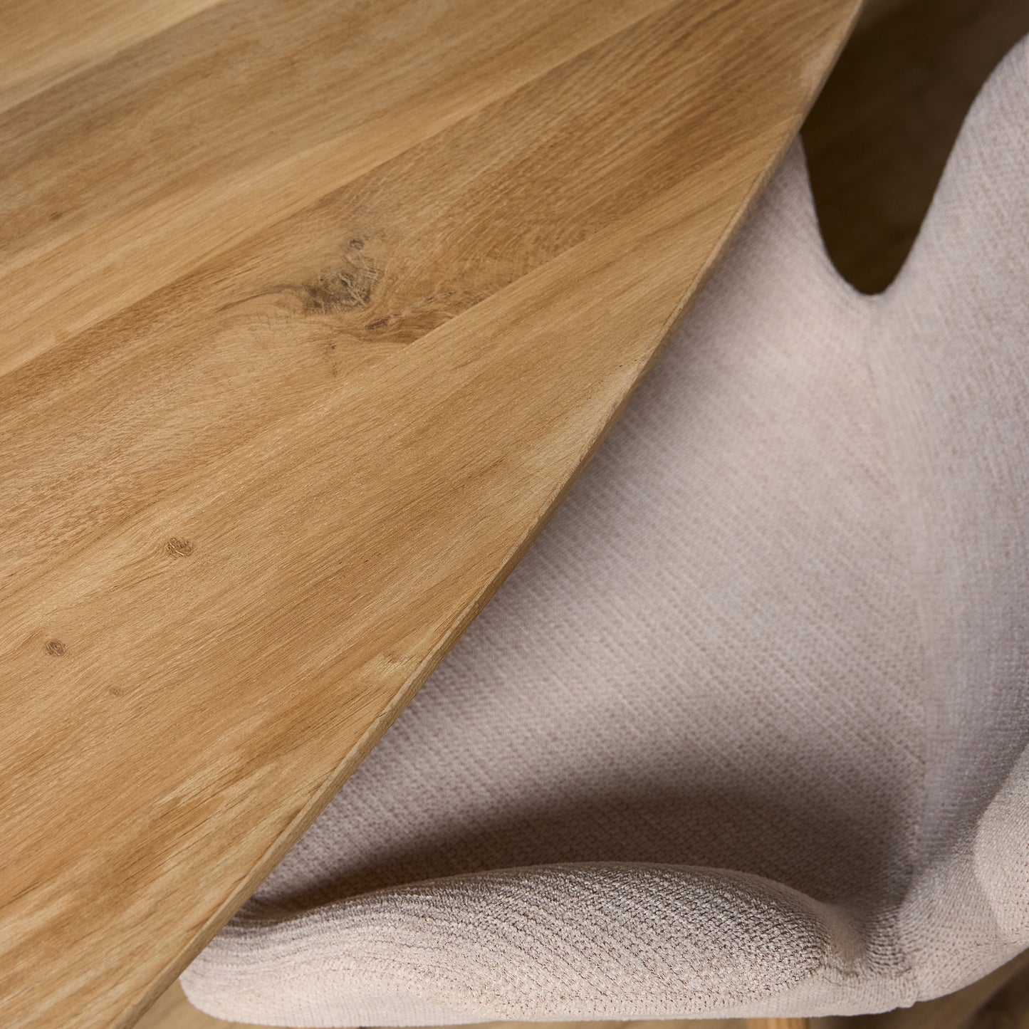 Eettafel Cloud | Organisch | Naturel Eikenhout