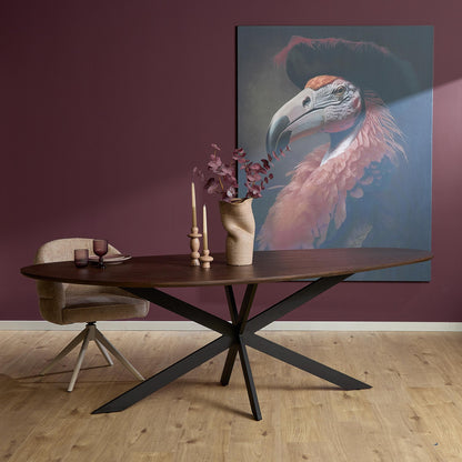 Eettafel Cloud | Organisch | Bruin Eikenhout