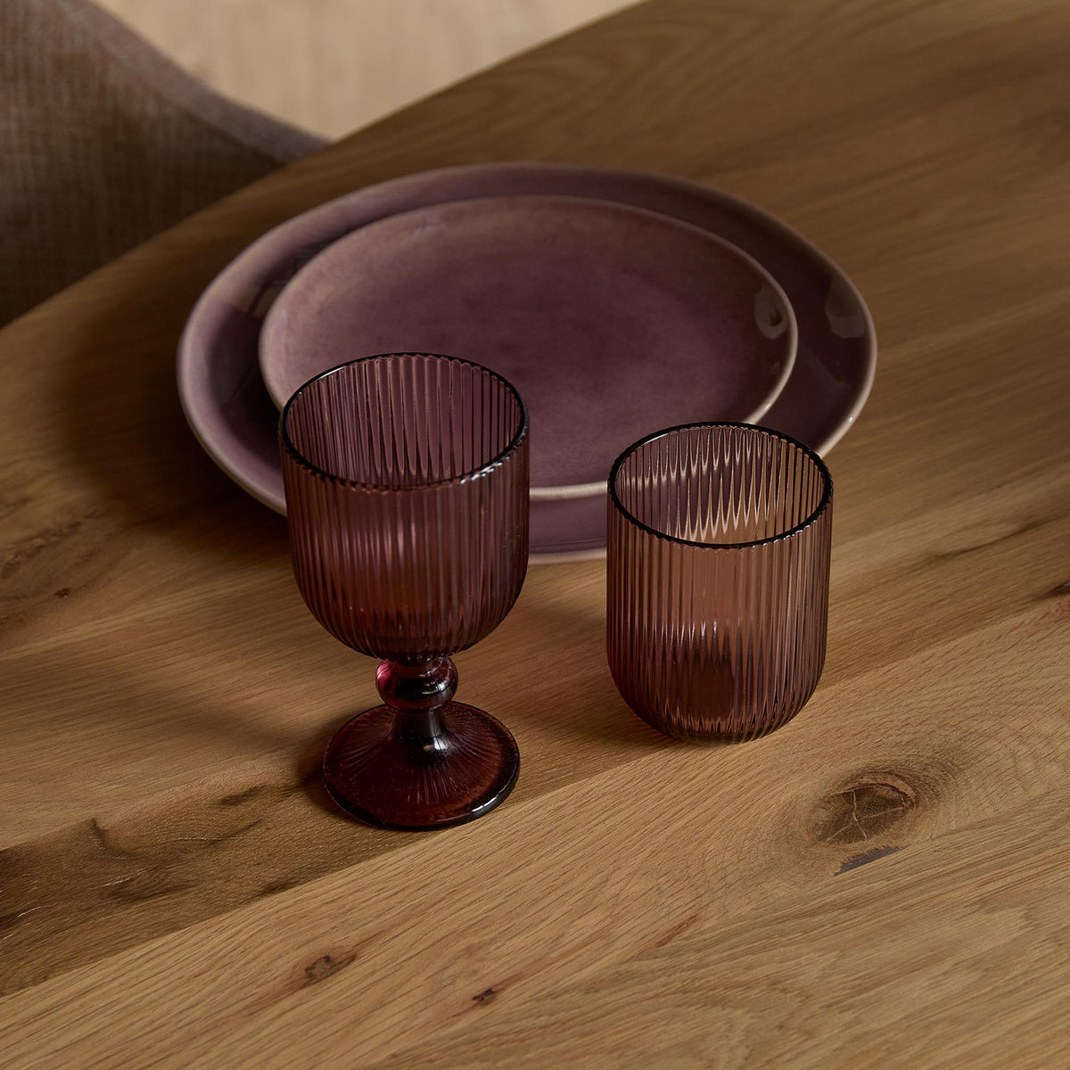 Eettafel Riga, detail van het materiaal