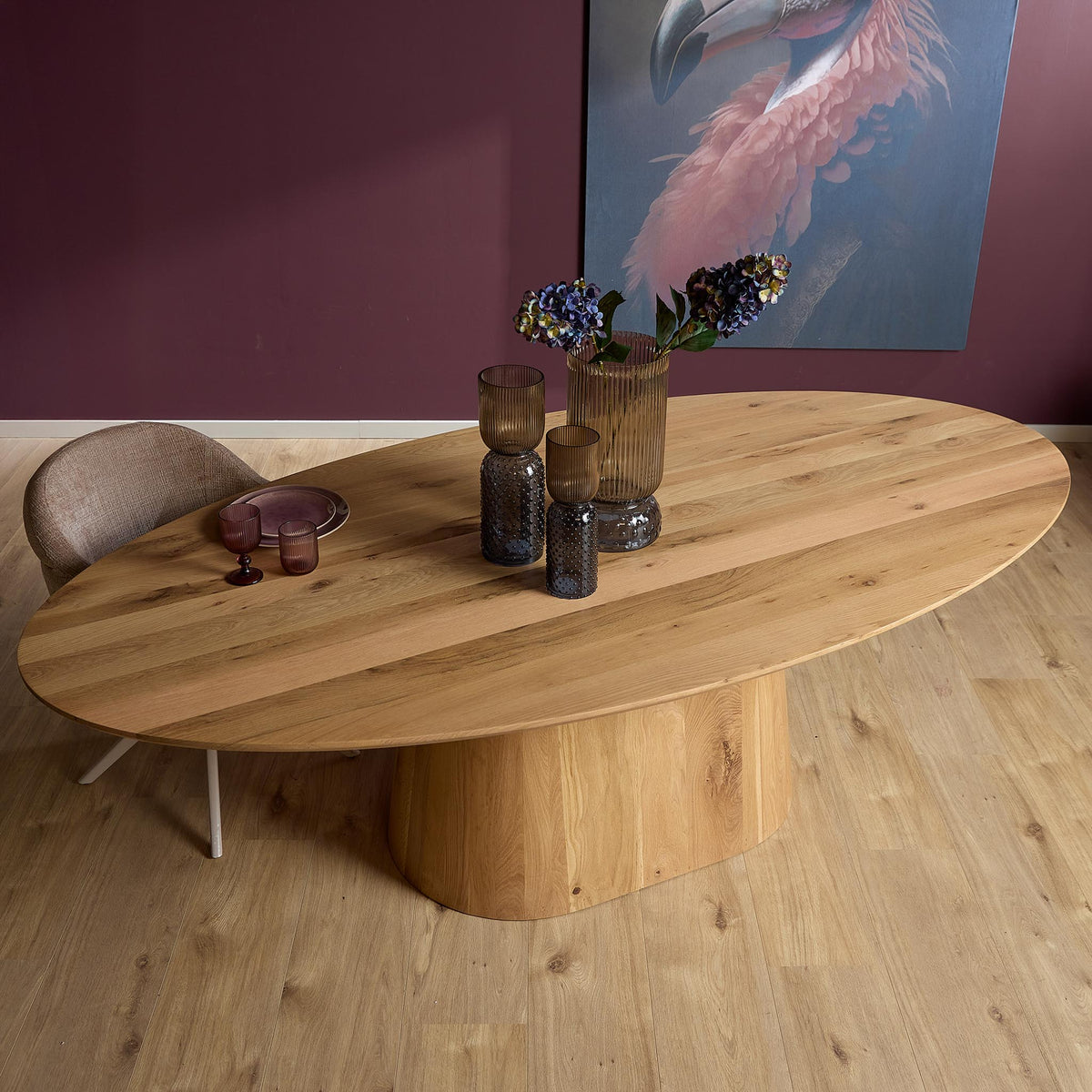 Eettafel Riga in een interieur