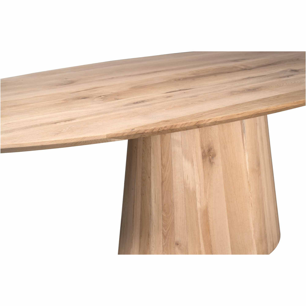 Eettafel Riga, detail van het materiaal