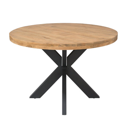 Eettafel Dakota | Rond | Naturel Mangohout