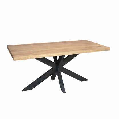 Eettafel Dakota | Naturel Mangohout | Rechthoek