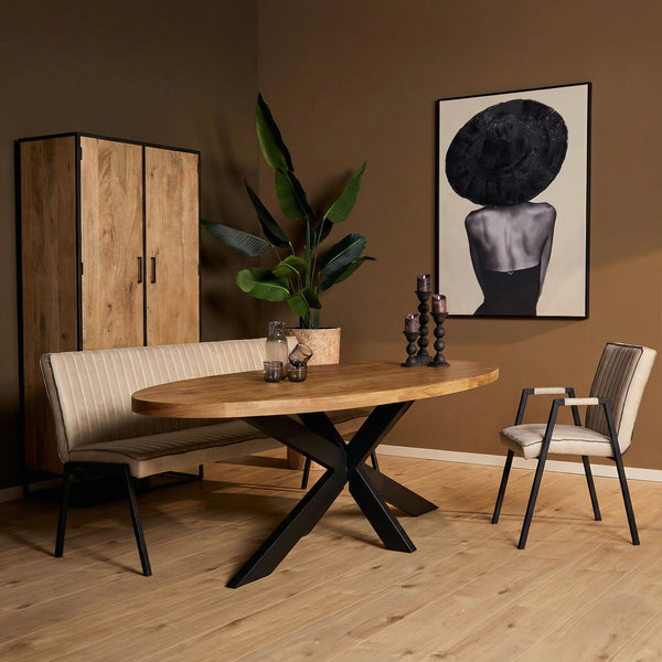 Eettafel Dakota | Ovaal