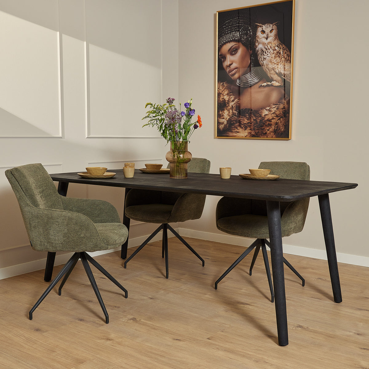 Hzuaneri Eetkamertafel EKT14003W - Ruime En Stijlvolle Eettafel